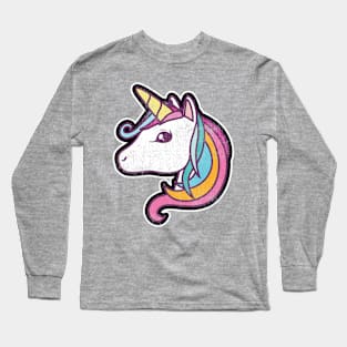 Happy Magic Fantasy Unicorn Long Sleeve T-Shirt